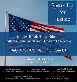 Speak Up for Justice: Federal Judges Confront Bomb Threats, Swatting and Harassment at National Forum