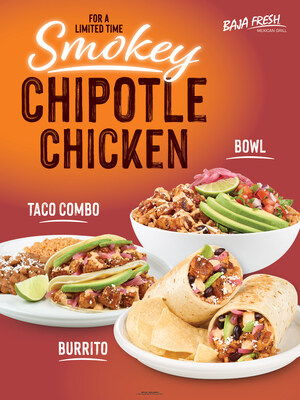 Baja Fresh Ignites Tastebuds With New Smokey Chipotle Menu Items