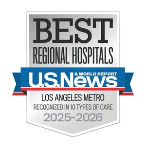 MemorialCare Hospitals Recognized by U.S. News & World Report's Best Hospital Rankings