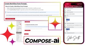 DATAMYTE UNVEILS COMPOSE-ai TO CREATE DIGITAL WORKFLOWS UTILIZING AI-ASSISTED TECHNOLOGY AND COMMANDS