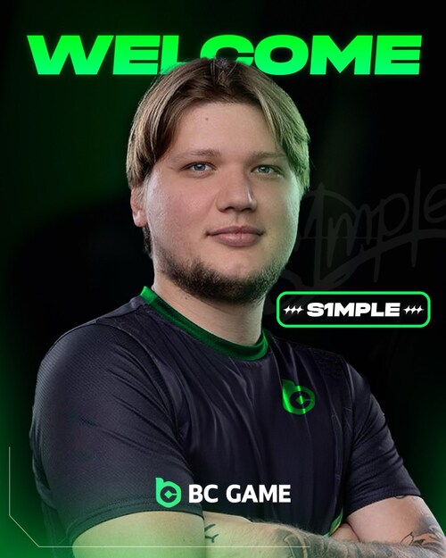 S1MPLE  is now part of BC.GAME ESPORTS S1MPLE  is now part of BC.GAME ESPORTS