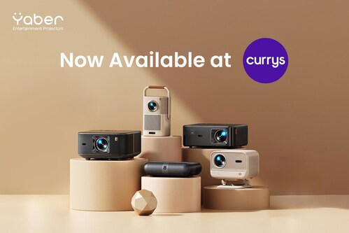 Yaber Projectors Now Available at Currys