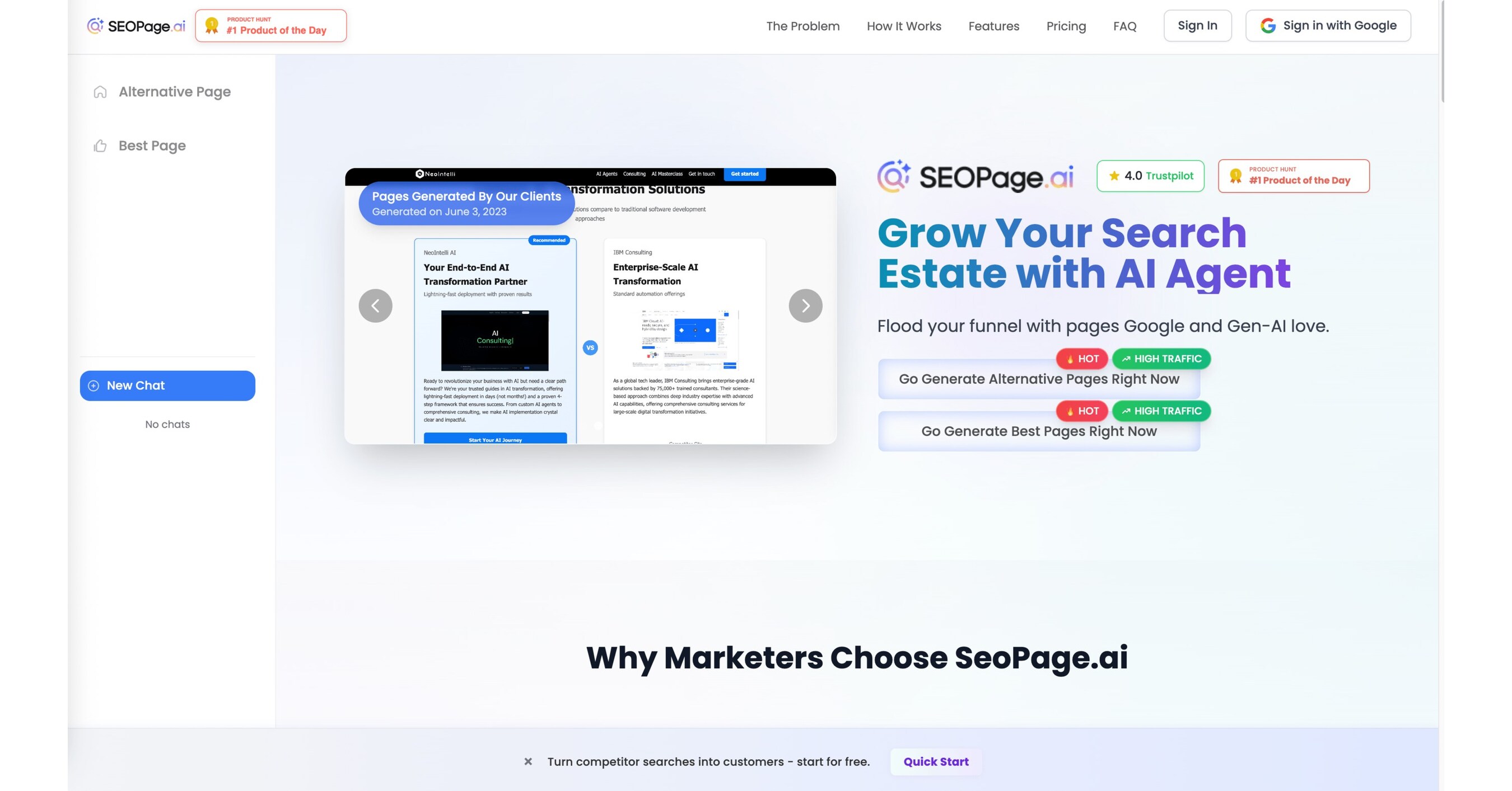 SEOPage.ai Transforms Strategic Traffic Acquisition