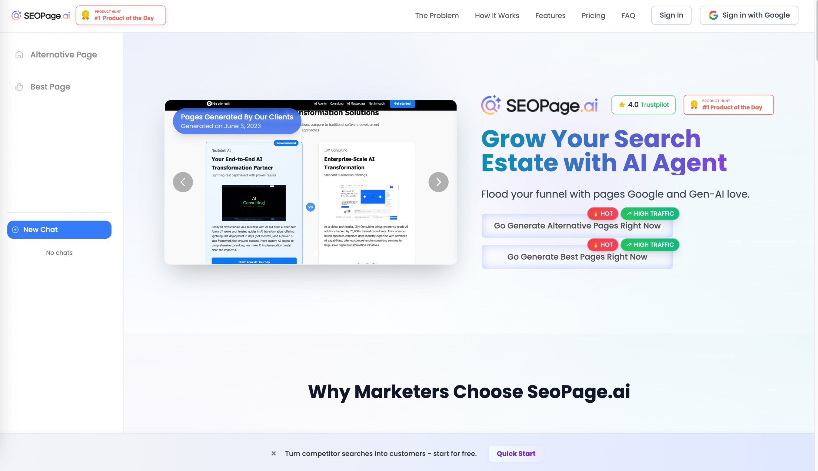 SEOPage.ai Transforms Strategic Traffic Acquisition