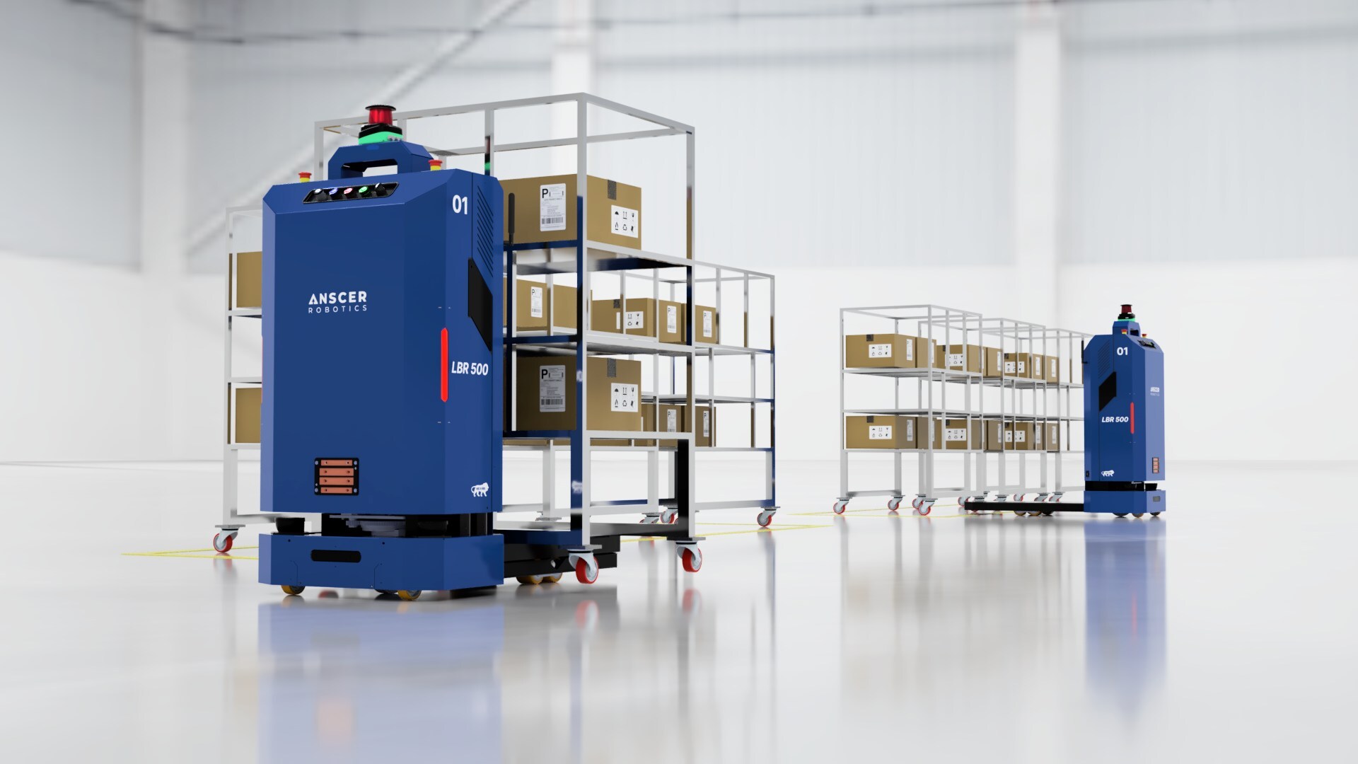 Anscer Robotics Launches LBR500: The AMR Designed to Replace Manual Material Movement on the Factory Floor