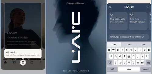 L•AI•C is uniquely built on Life Time’s 30+ years of health, fitness and wellness expertise including its robust content library, delivering personalized support for everything from curated, trainer-led workouts, to nutrition and supplement guidance, to class recommendations, and more.