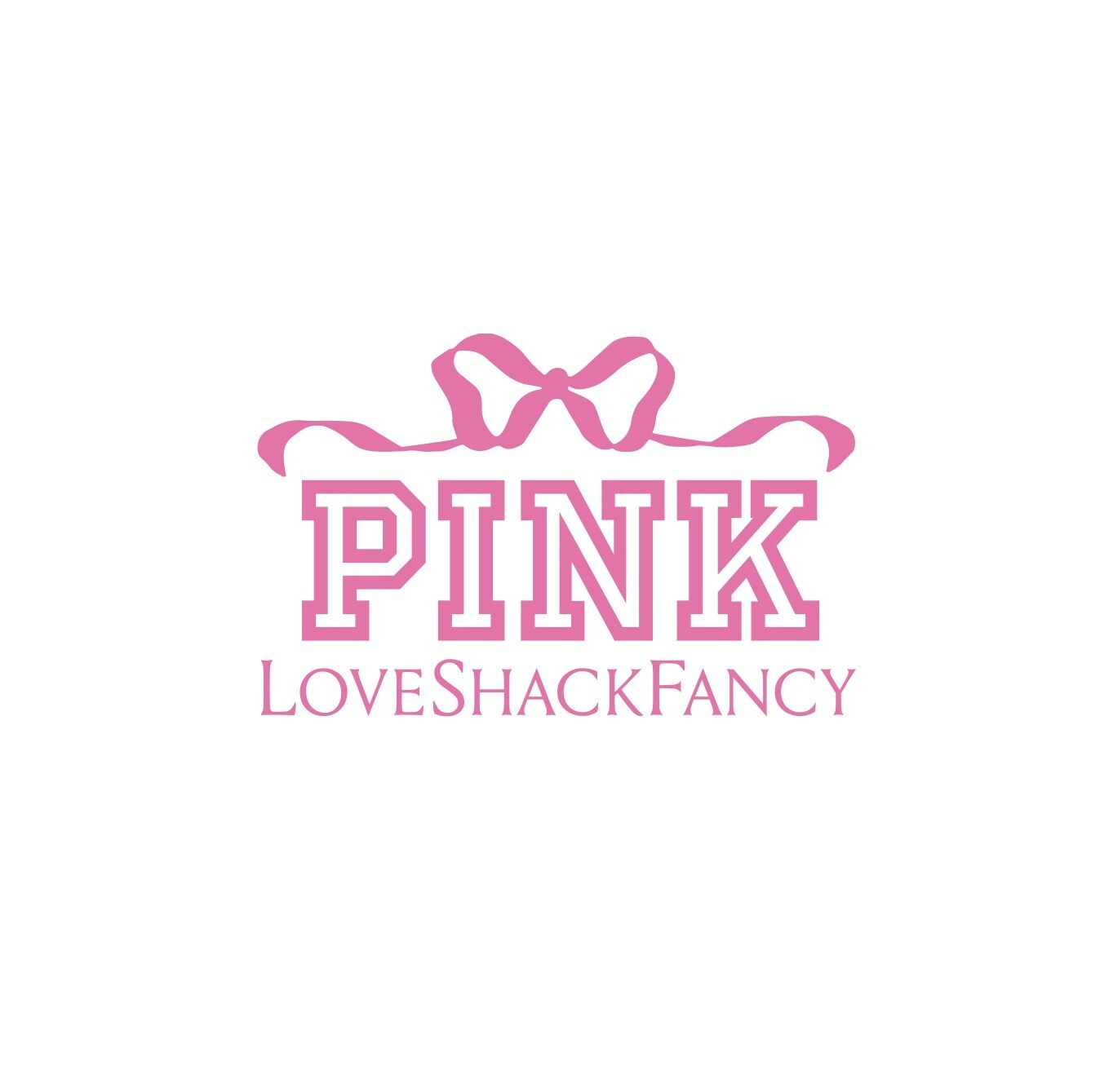 Victoria's Secret PINK and LoveShackFancy Debut Limited- Edition Collection Celebrating Friendship, Fun and Femininity