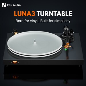 Fosi Audio Launches Its First-Ever Turntable -- Luna3