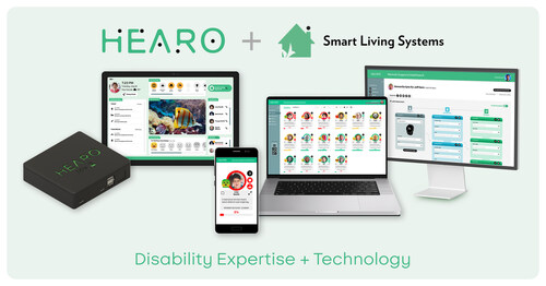 Remote support technology platform from HEARO and Smart Living Systems, designed to support people with intellectual and developmental disabilities (I/DD), and aging adults — operated and monitored by providers and care teams to promote independence, safety, quality of life, and fiscally sustainable care. Remote support technology platform from HEARO and Smart Living Systems, designed to support people with intellectual and developmental disabilities (I/DD), and aging adults — operated and monitored by providers and care teams to promote independence, safety, quality of life, and fiscally sustainable care.