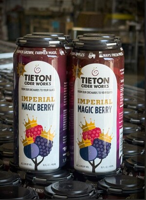 Tieton Cider Works, The Eighth Fastest Growing Cider Brand in the U.S., Rooted in Central Washington in the Shadow of Mt. Rainer and Mt. Adams, Secures Notable Five-State Costco Deal for Imperial Magic Berry Cider