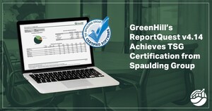 GreenHill Investment Reporting Achieves TSG Certification for ReportQuest Platform