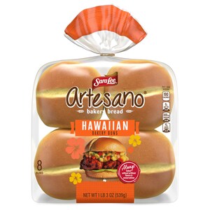 Gourmet Baking Meets Island Flavor: Sara Lee® Artesano® Launches New Hawaiian Bakery Buns