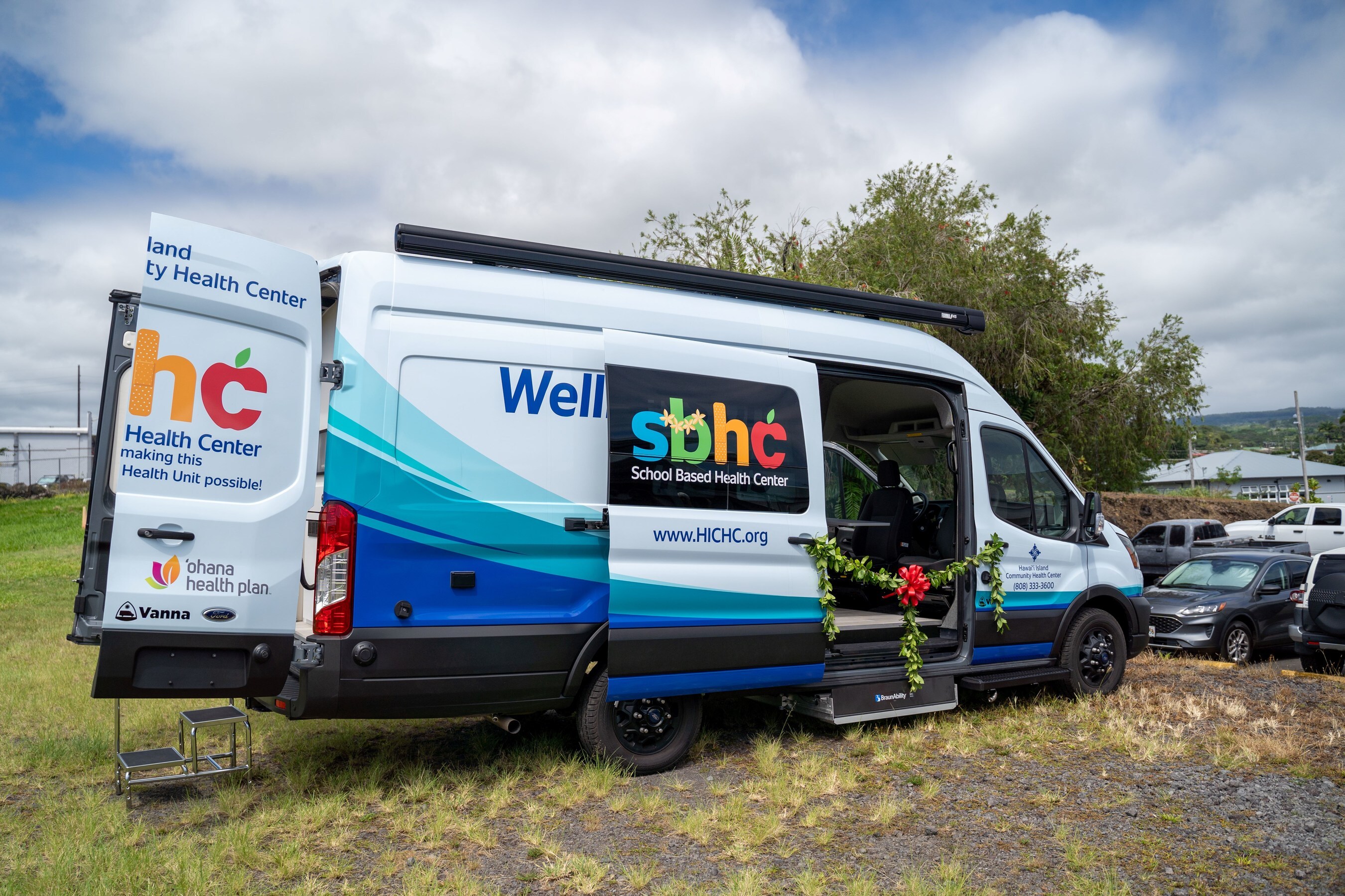 New mobile clinic for school-based healthcare.