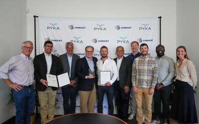 Pyka and Synerjet Signing Ceremony at Pyka HQ