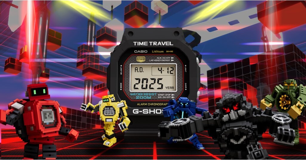 Casio připravuje z&aacute;žitky v metaverzu ve spolupr&aacute;ci se značkou G-SHOCK a hrou The Sandbox