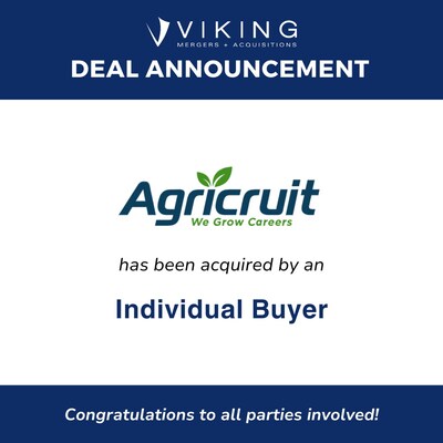 Agricruit has been acquired by an Individual Buyer