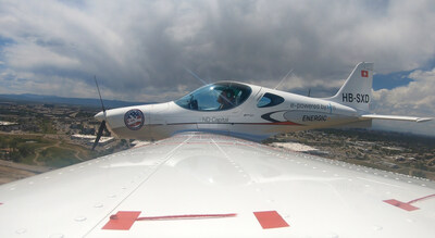 Bristell B23 Energic Over Centennial Airport Colorado during the Across USA Tour