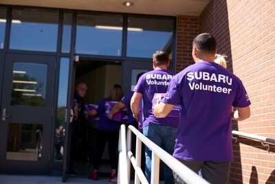 Subaru of America will kick off the 2025 Subaru Loves Learning® initiative by adopting 91 classrooms in the Camden City School District, near the automaker’s headquarters in Camden, NJ. This hometown effort will include funding, as well as employee volunteers helping teachers set up their classrooms for the new school year.