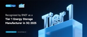 精控能源五度蟬聯BNEF Tier 1全球儲能廠商榜單 全球化戰略獲國際權威認證