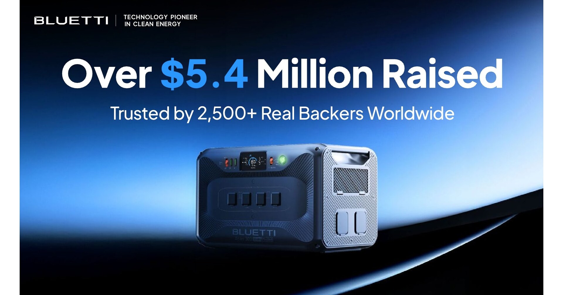 BLUETTI Apex 300 Launches in Retail After Raising $5.4M, Leading 2025's  Crowdfunding Charts