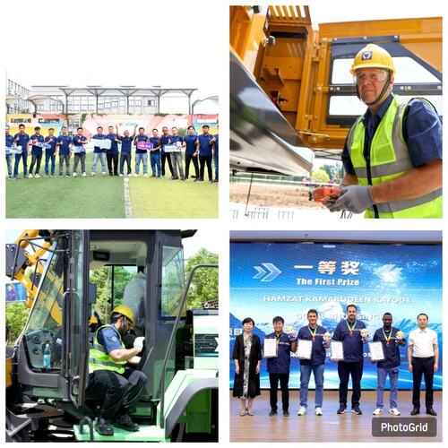 XCMG Elevates Global Aftermarket Service Capabilities with Inaugural World Skills Competition (PRNewsfoto/XCMG Machinery)