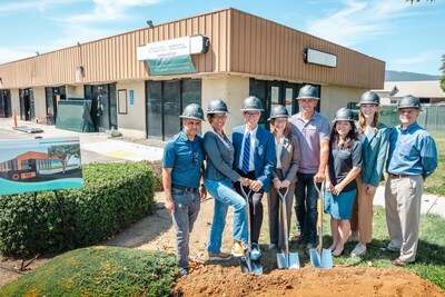 On July 28, 2025, the Santa Clara Family Health Plan (SCFHP) Executive Team was joined by Gilroy Mayor Greg Bozzo and Morgan Hill Mayor Mark Turner in front of the future SCFHP South County Community Resource Center on Leavesley Road in Gilroy to commemorate the start of construction.