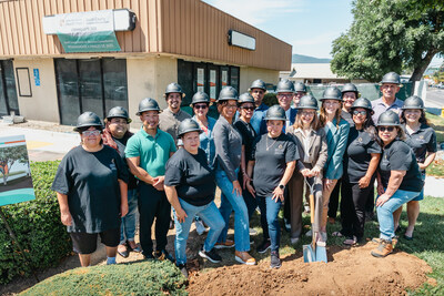 Attendees gathered on July 28, 2025 to commemorate the start of construction of the Santa Clara Family Health Plan (SCFHP) South County Community Resource Center, scheduled to open in early 2026 in Gilroy. Participants included Mayors Greg Bozzo of Gilroy and Mark Turner of Morgan Hill, members of the SCFHP South County Resident Advisory Group, SCFHP Executive Team and staff, and Cristian Cornejo, Community Relations Aide for Santa Clara County Supervisor Sylvia Arenas.