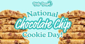 Dirty Dough SWEETstakes: Win Free Chocolate Chip Cookies for Entire Year on August 4