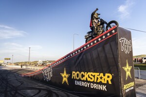 ROCKSTAR ENERGY DRINK® ATHLETE COLBY RAHA LANDS NEW WORLD RECORD FOR LONGEST MOTORCYCLE JUMP IN HISTORY