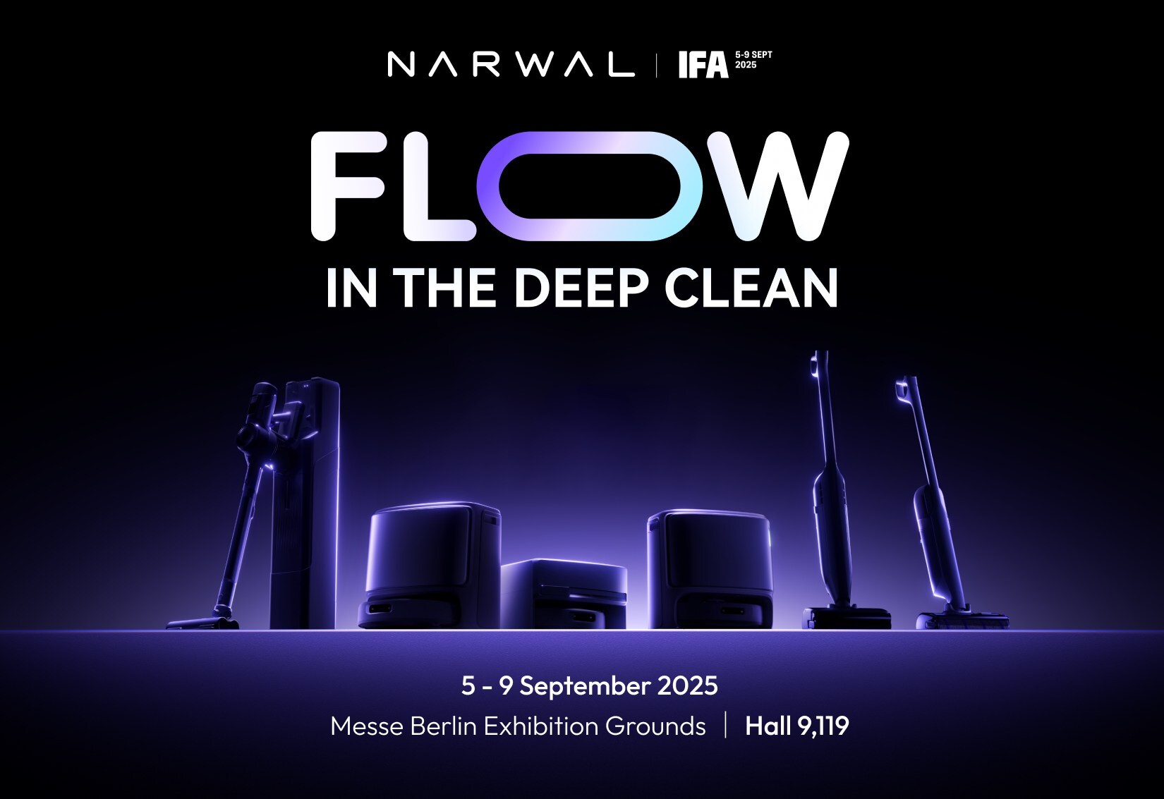 Where Innovation Flows: Narwal to Showcase Visionary Deep Cleaning Tech at IFA 2025