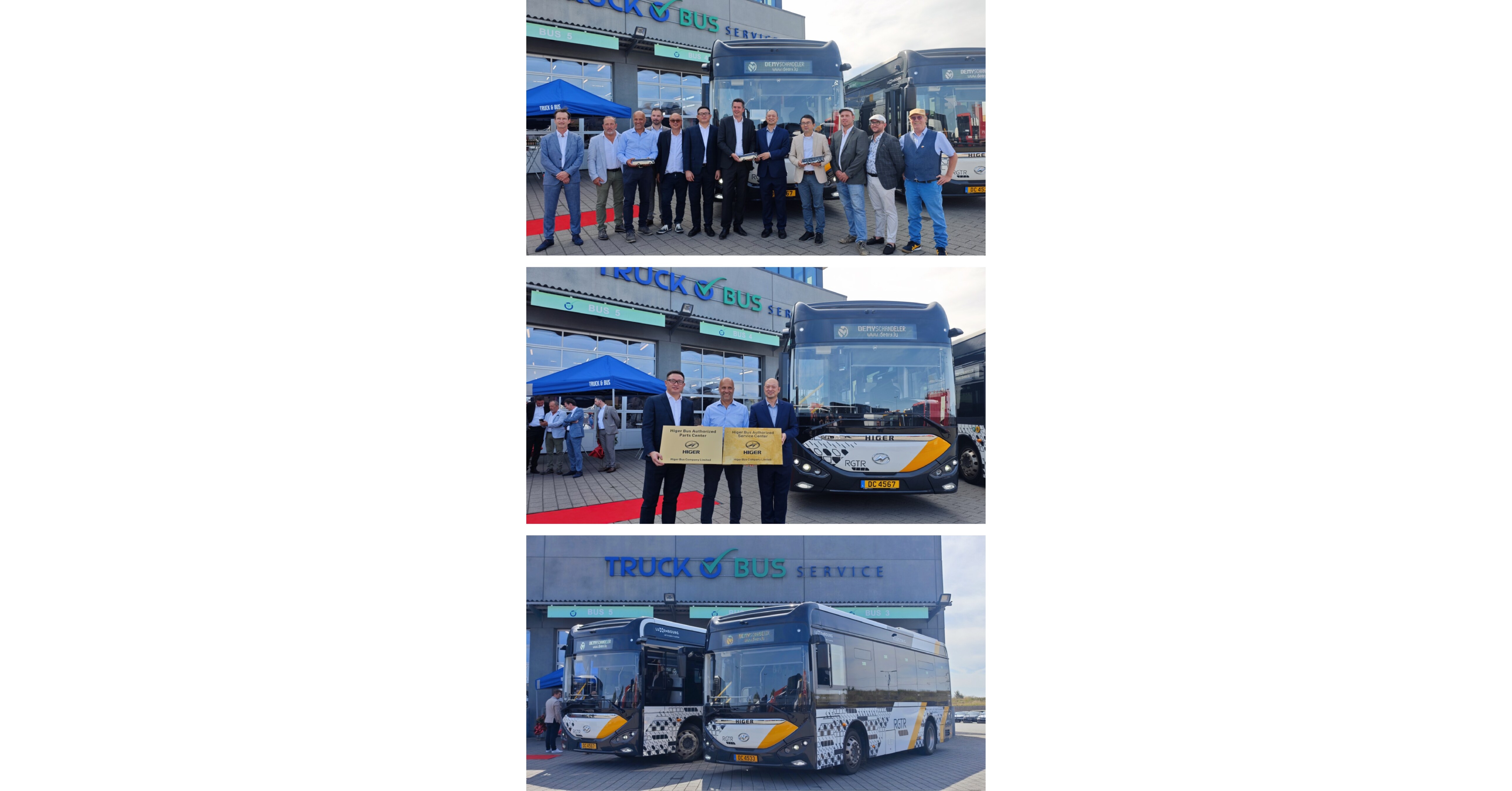 Higer Bus Establishes First European Parts and Service Hub in Luxembourg