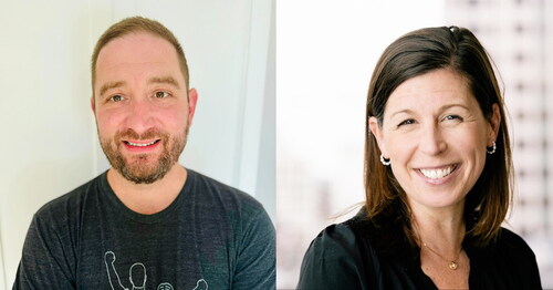 Qodo's new leadership team members Leigh Moore, SVP of Marketing, and Ethan Schechter, SVP of Global Sales