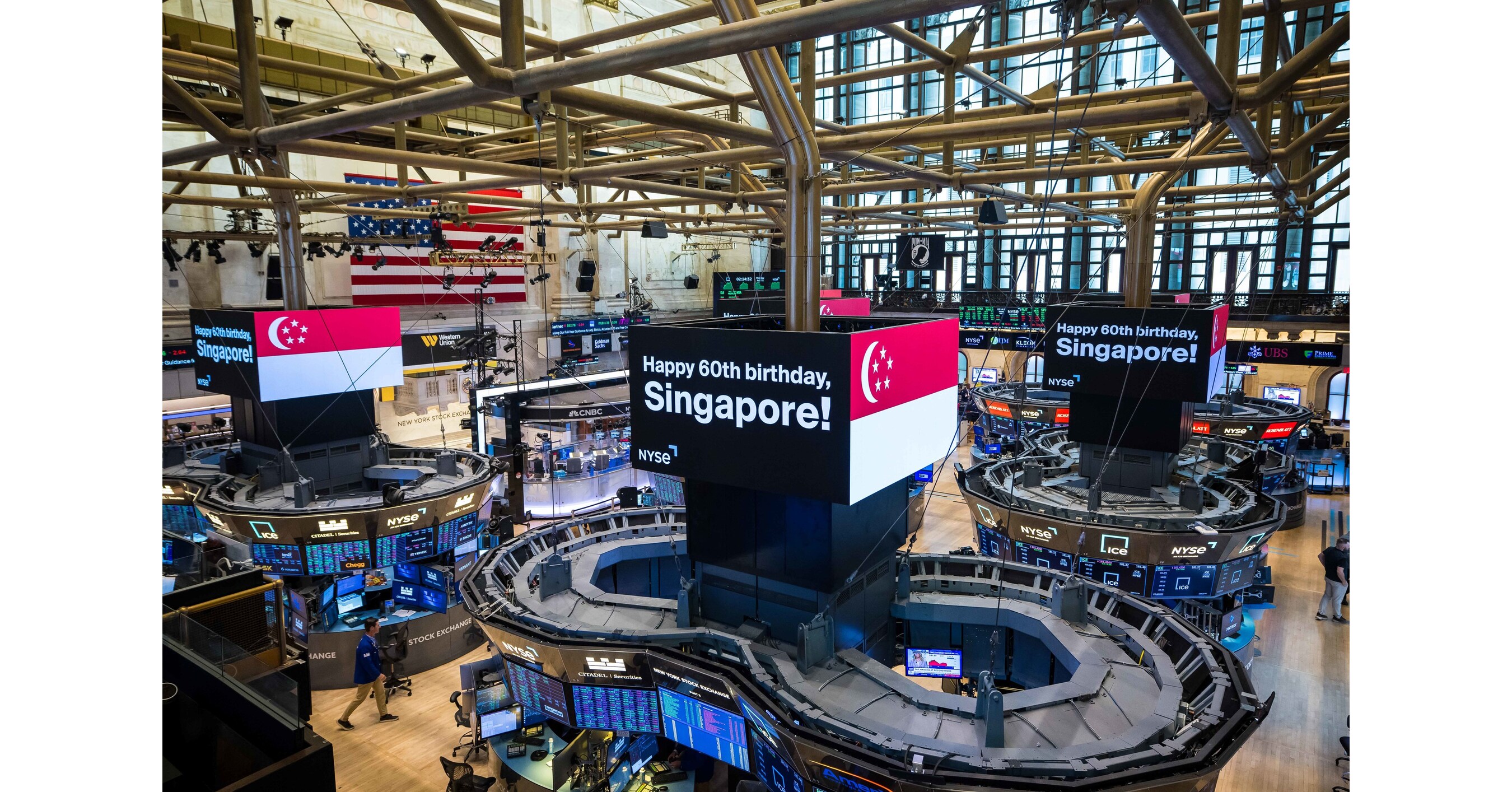 紐約證券交易所內容公告：新加坡成立60 周年誌慶- 輝煌歷程，再創高峰