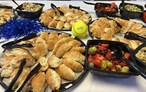 Chicken Salad Chick caters a VIP lunch for Spark Softball.