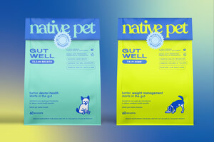 Native Pet Launches Gutwell -- A First-of-Its-Kind, Gut Microbiome Focused Supplement Line for Dogs