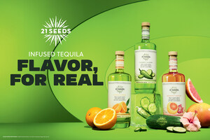21SEEDS Infused Tequila Unveils Unapologetic New Campaign and Brand Platform "Flavor, For Real"