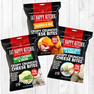 Eat Happy Kitchen Expands Product Line, Enters Snack Category with Sugar-Free, Filler-Free, High-Protein Cheese Bites