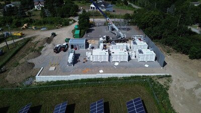 BESS Installation #2 (CNW Group/PowerBank Corporation)