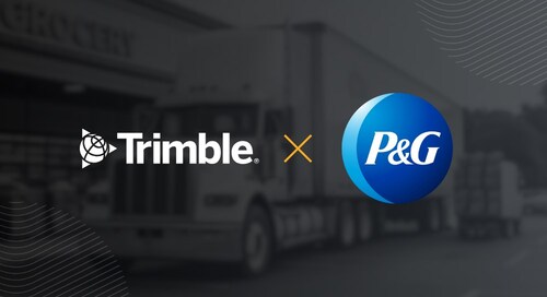 Trimble Launches Freight Marketplace in North America with Procter & Gamble as First Shipper Customer