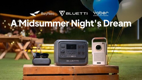 Yaber teams up with BLUETTI and RayNeo