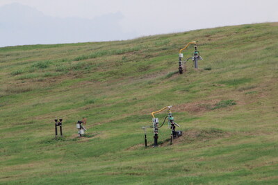 LoCI Measurement Devices installed on the landfill GCCS.