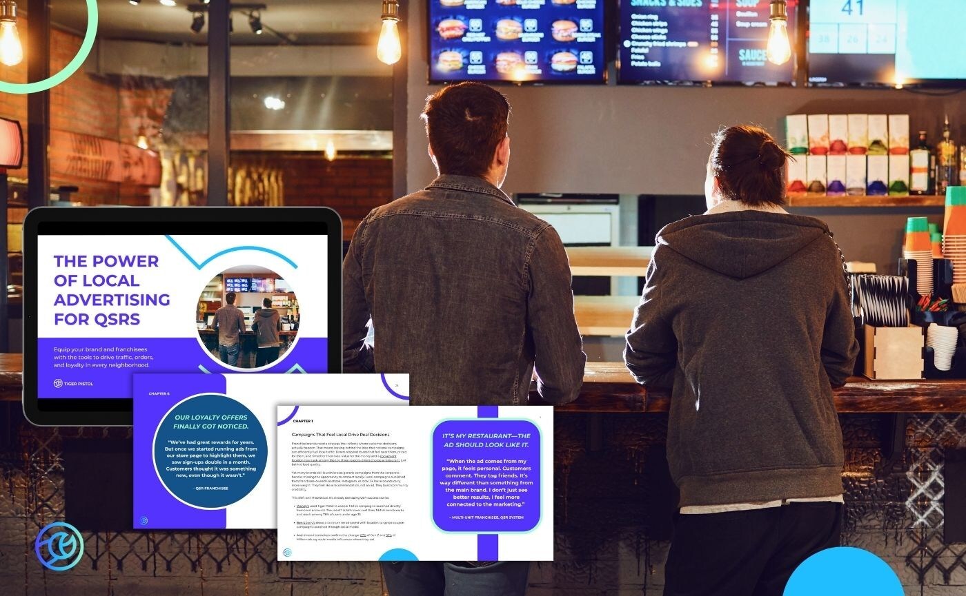 Tiger Pistol Releases New QSR Playbook to Help Franchise Marketers Drive Local Growth at Scale