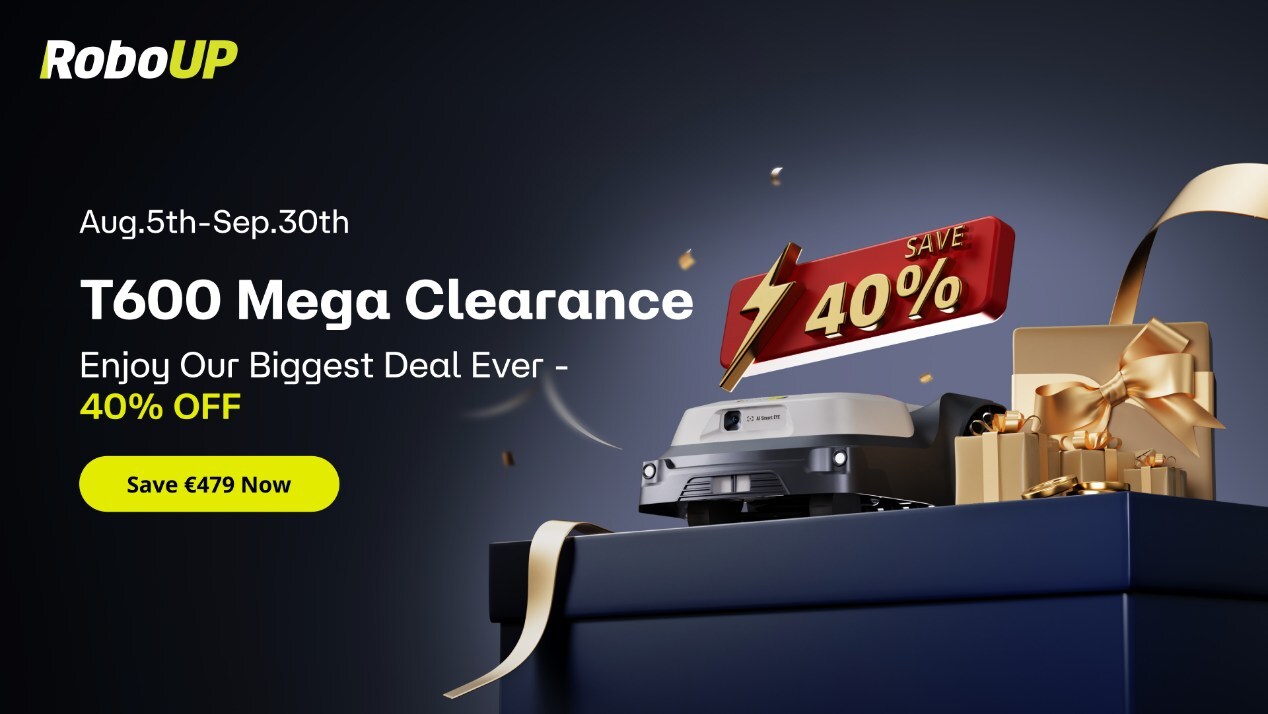 RoboUP T600 2025 Mega Clearance: Up to €479 Off for a Limited Time