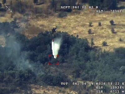 In its second wildfire response mission, V-BAT was deployed in late July to support efforts against a fast-moving blaze in eastern Bulgaria. From a distance of 30 kilometers, V-BAT detected the fire and quickly arrived on scene to assist local authorities.