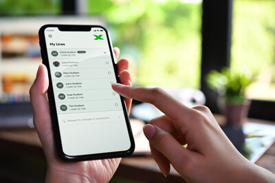 Xtensions lets users seamlessly oversee and control numerous lines in the MobileX app, delivering greater convenience for families, businesses and anyone juggling more than one line.