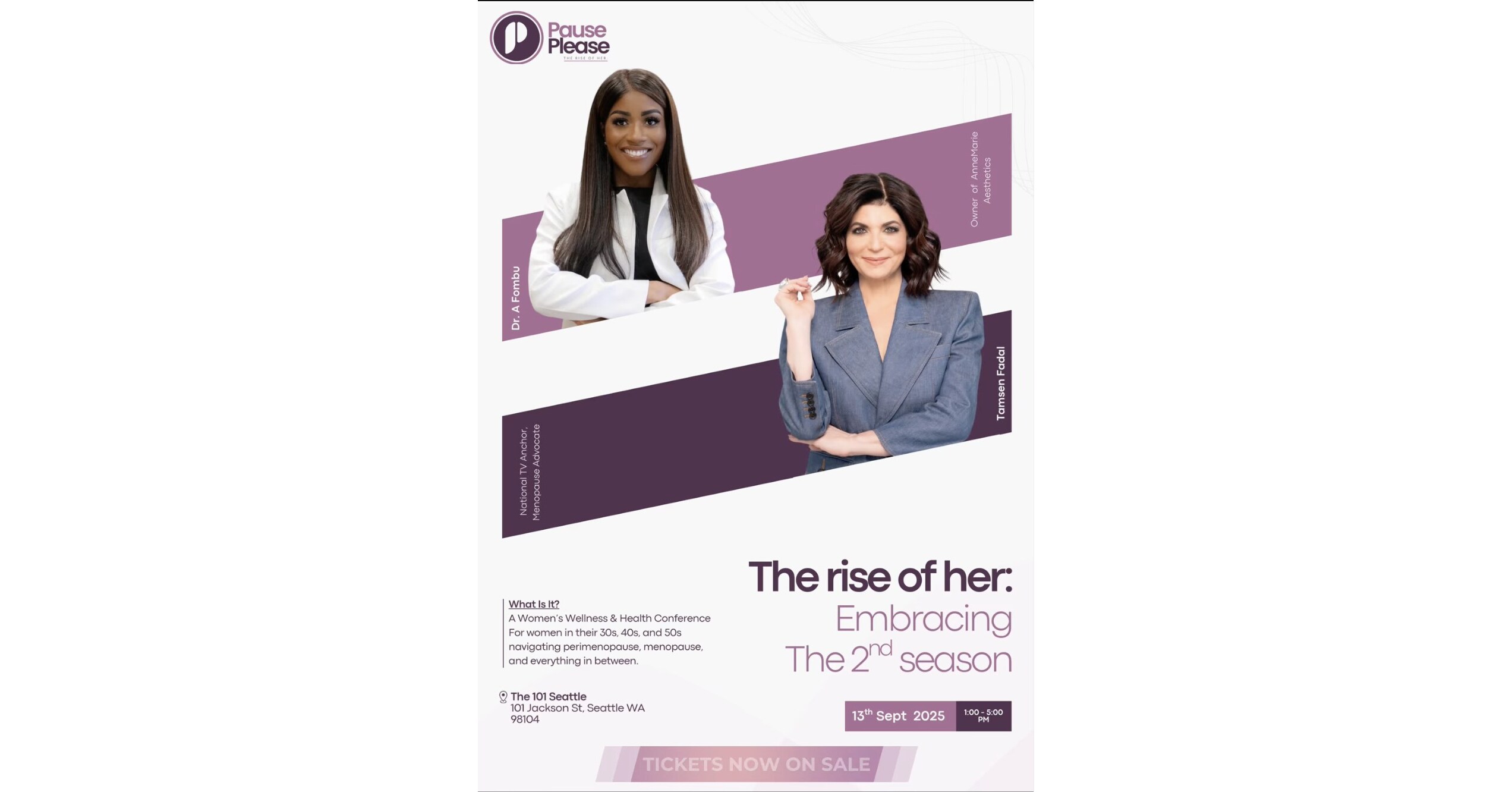 Pause Please Women’s Wellness Conference Returns to Seattle September 13