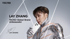 TECNO Renews its Partnership with Pop Culture Icon Lay Zhang as Global Brand Ambassador