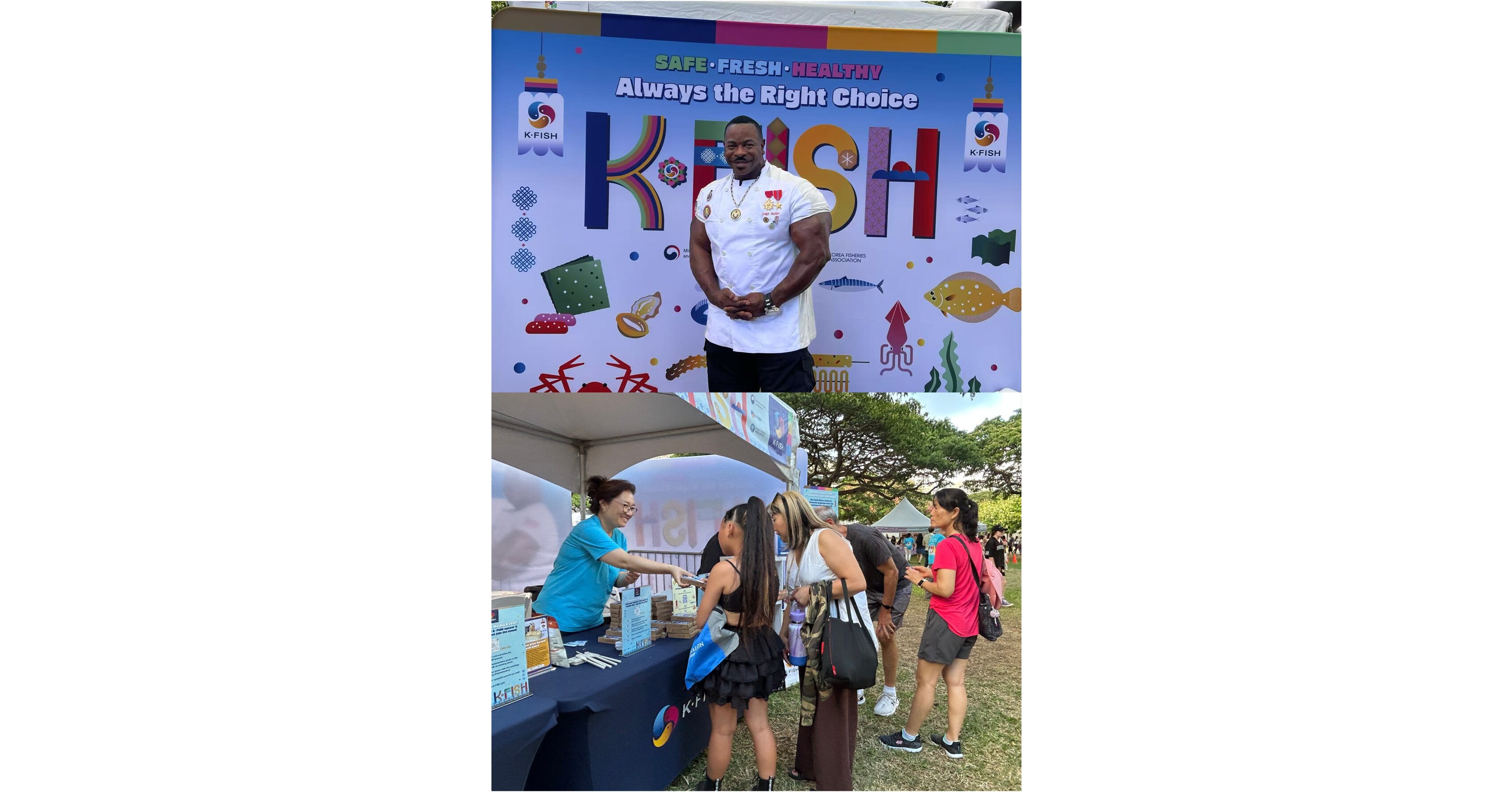 K&bull;FISH Shines in Hawaii: Korean Seafood Receives Enthusiastic Response from Local Visitors