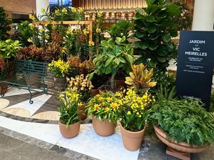 Pátio Higienópolis Homenageia Pais com Jardim Assinado por  Vic Meirelles