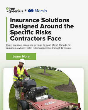Greenius &amp; LMN Partner with Marsh Canada to Launch Insurance Offering Tailored for Canadian Landscape, Snow, and Tree Care Contractors